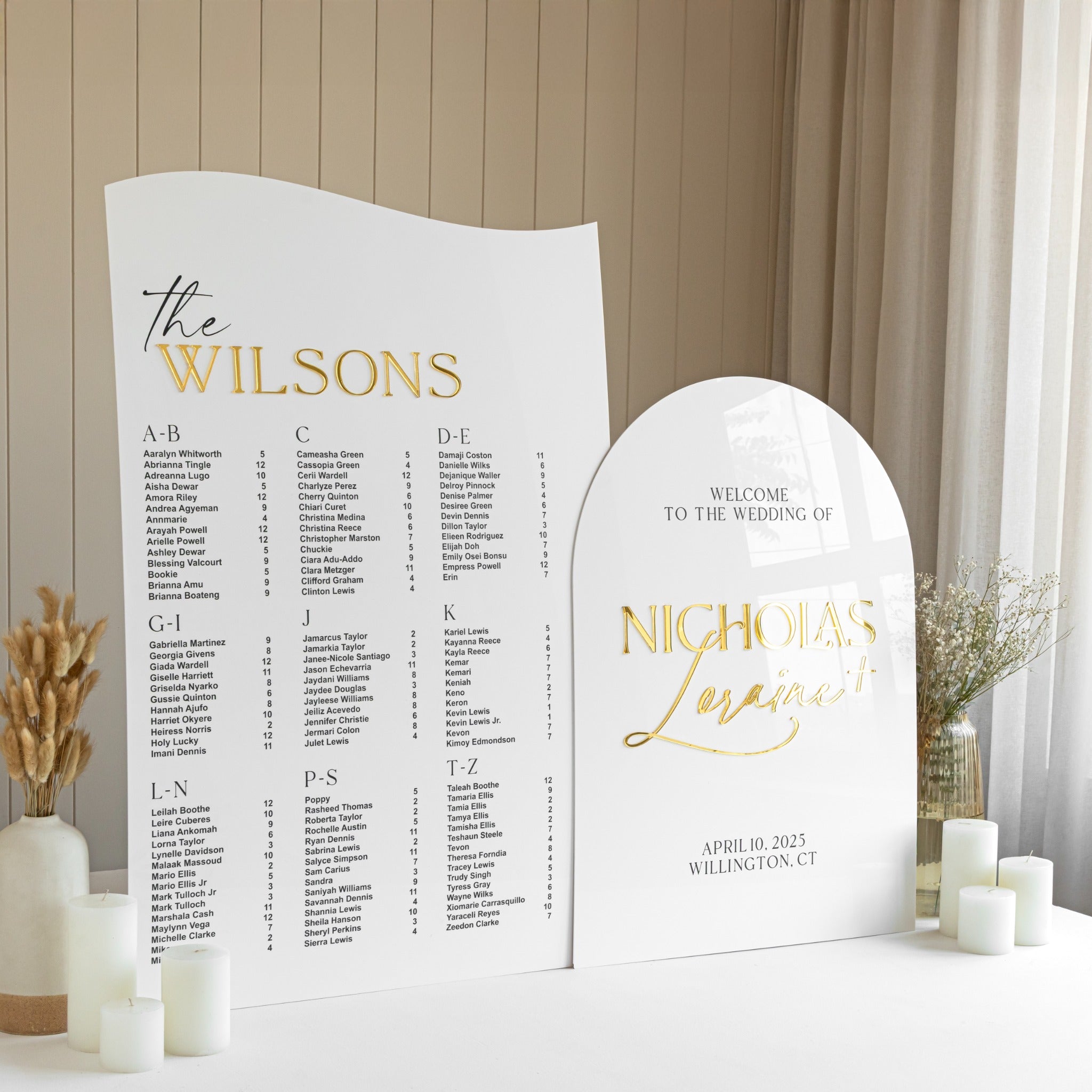 Wedding Sign Bundle