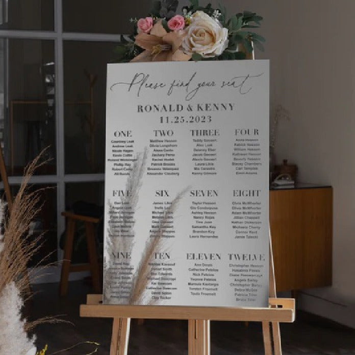 Mirror Silver Seating Chart