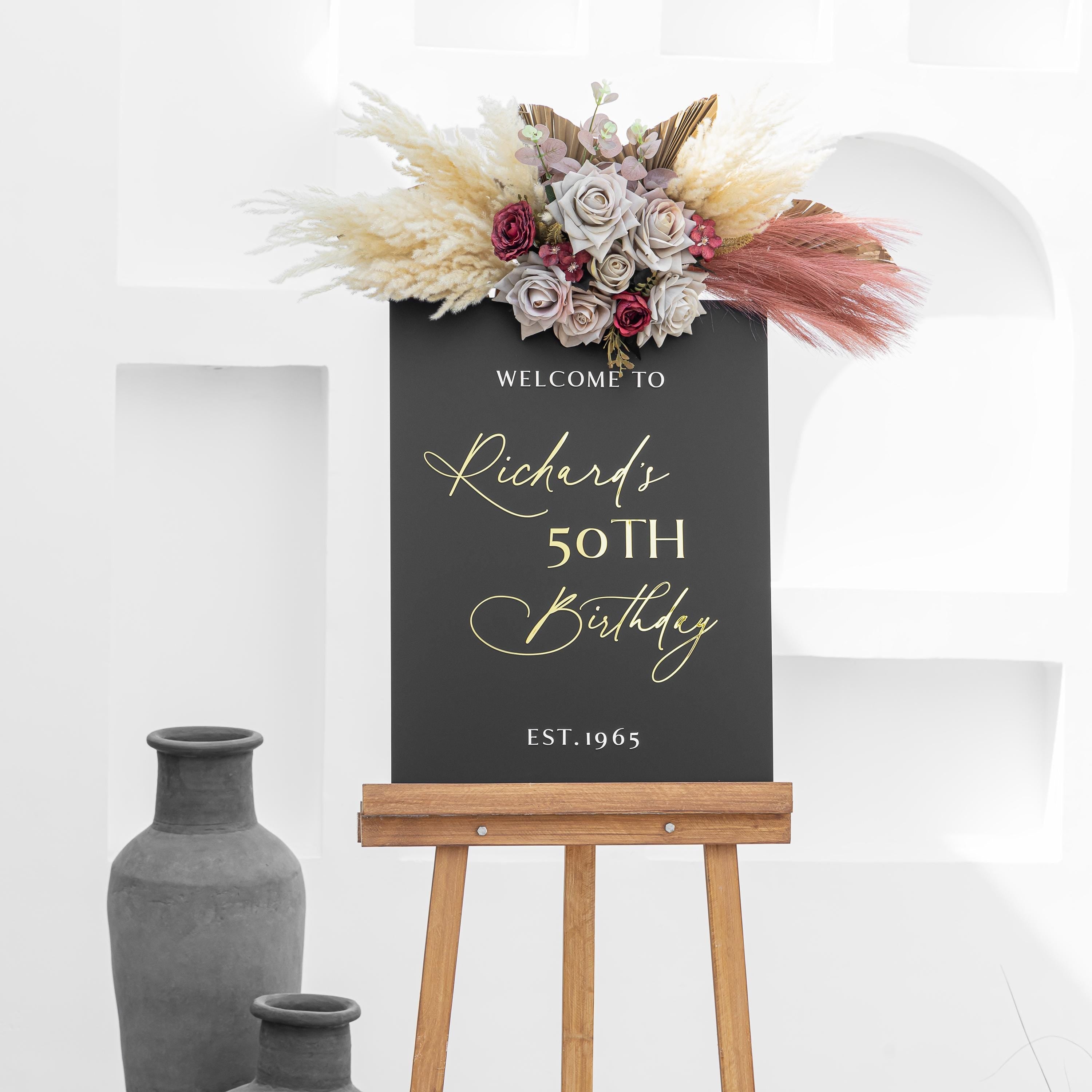50th / 60th / 70th Birthday Sign