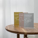 Gold Table Numbers -RR
