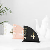 Acrylic Table Numbers | Half Arch Table Numbers | Table Numbers | Table Number Wedding ,Centerpieces Luxury Decoration, Wedding Table Number AOA