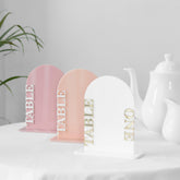 Acrylic Table Numbers | Arch Table Numbers | Table Numbers | Table Number Wedding , Centerpieces Luxury Decorations, Wedding Table Number AOA
