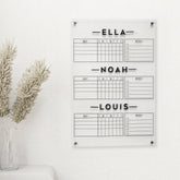 Personalized Chore Chart for 3 Kids