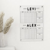 Personalized Chore Chart for 2 Kids