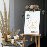 Acrylic Wedding Welcome Sign
