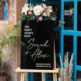 Ceremony Welcome Sign-RR