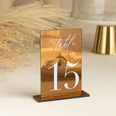 Copper Table Numbers