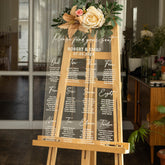 Clear Acrylic Seating Chart