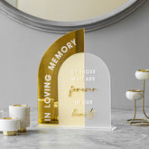 In Loving Memory Wedding Sign