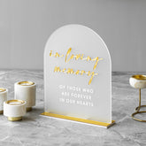 Set Of 4 Wedding Signs, In Loving Memory Wedding, Guestbook Sign, Cards And Gifts Sign, Love is Sweet take a treat-RR