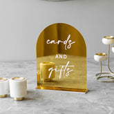 Set Of 4 Small Wedding Signs