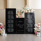 Wedding Signs Bundle - Black Seating Chart