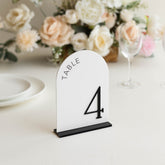Acrylic Table Numbers