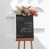Personalized Wedding Welcome Sign