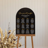Arch Wedding Seating Chart