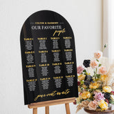 Wedding Seating Chart