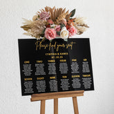 Wedding Seating Chart Acrylic Sign