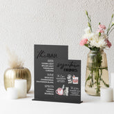 Pet signature drink sign