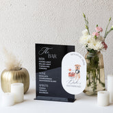 pet signature drink sign-signature cocktail sign