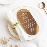 Premium UV Printed Acrylic Menu Card