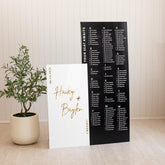 Wedding Seating Chart & Welcome Sign Combo