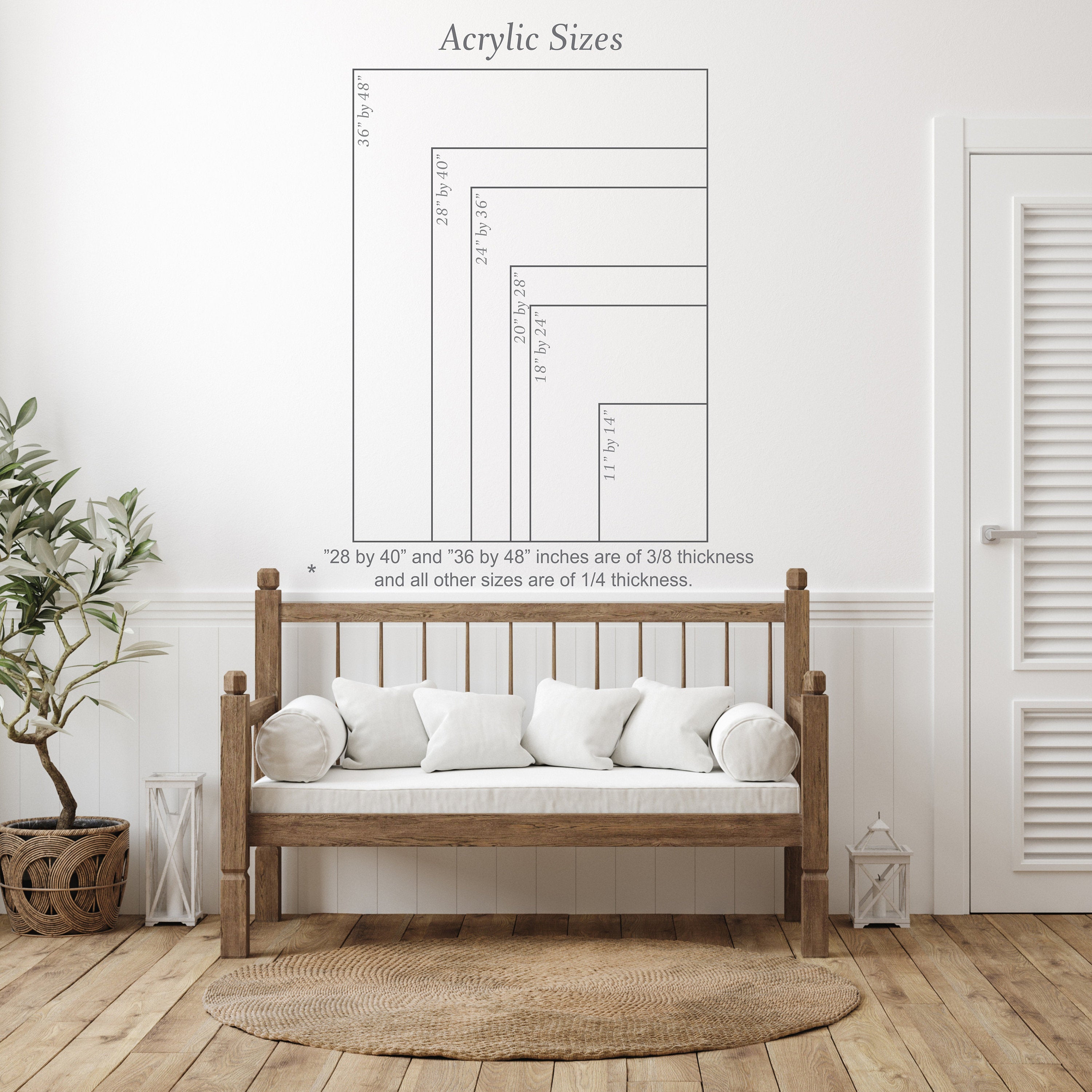 At A Glance 2023 Calendar, Reusable Yearly Dry Erase Acrylic Calendar, dry-erase 12 month calendar, clear wall mounted minimalist calendar