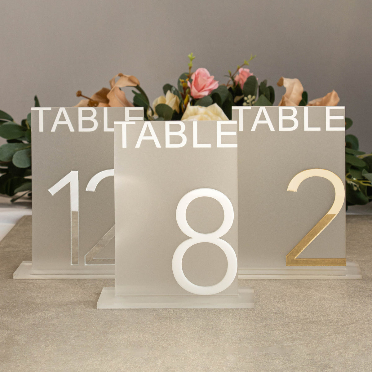 3D Acrylic  Modern Table Decor