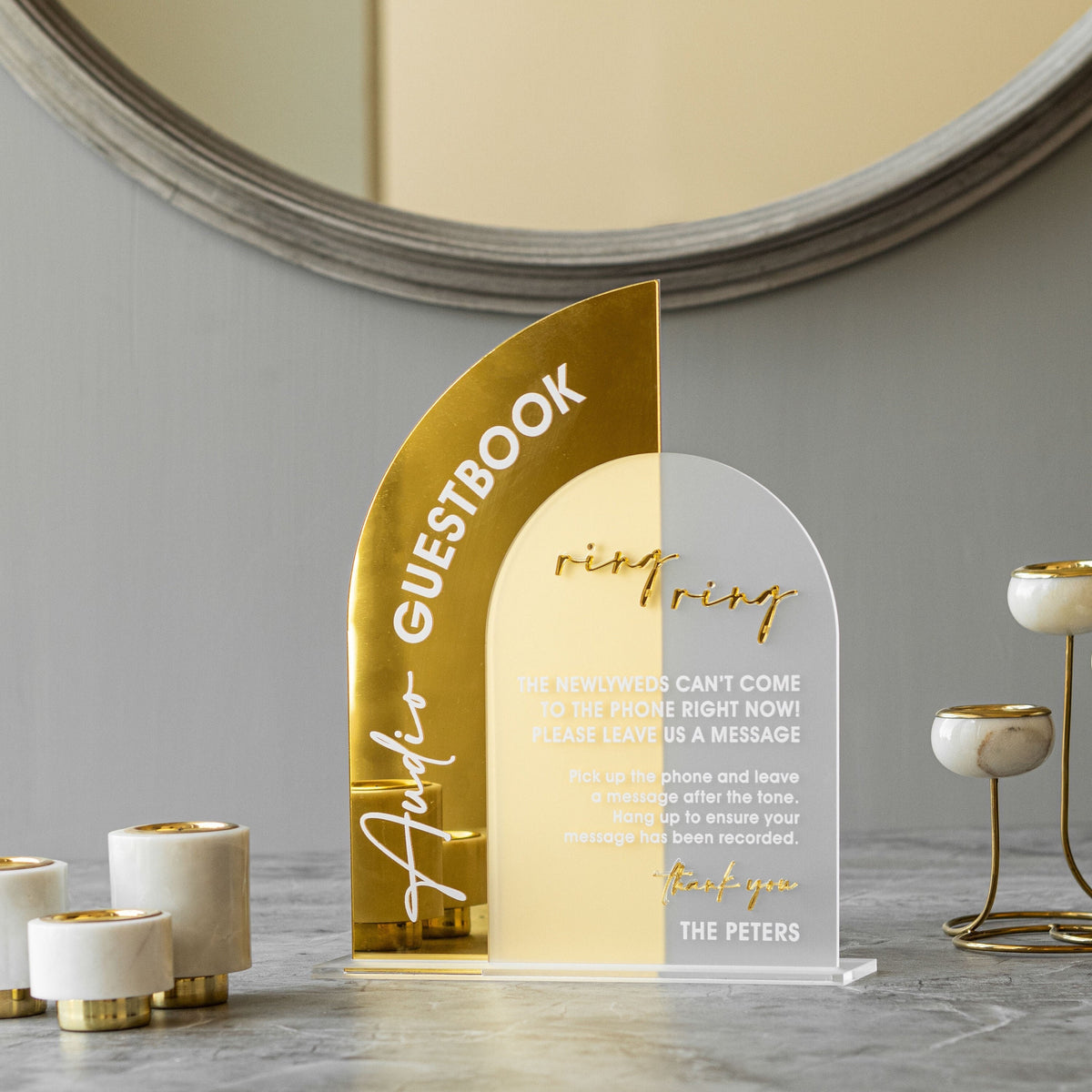 Audio Guestbook Sign, Wedding Guestbook Sign