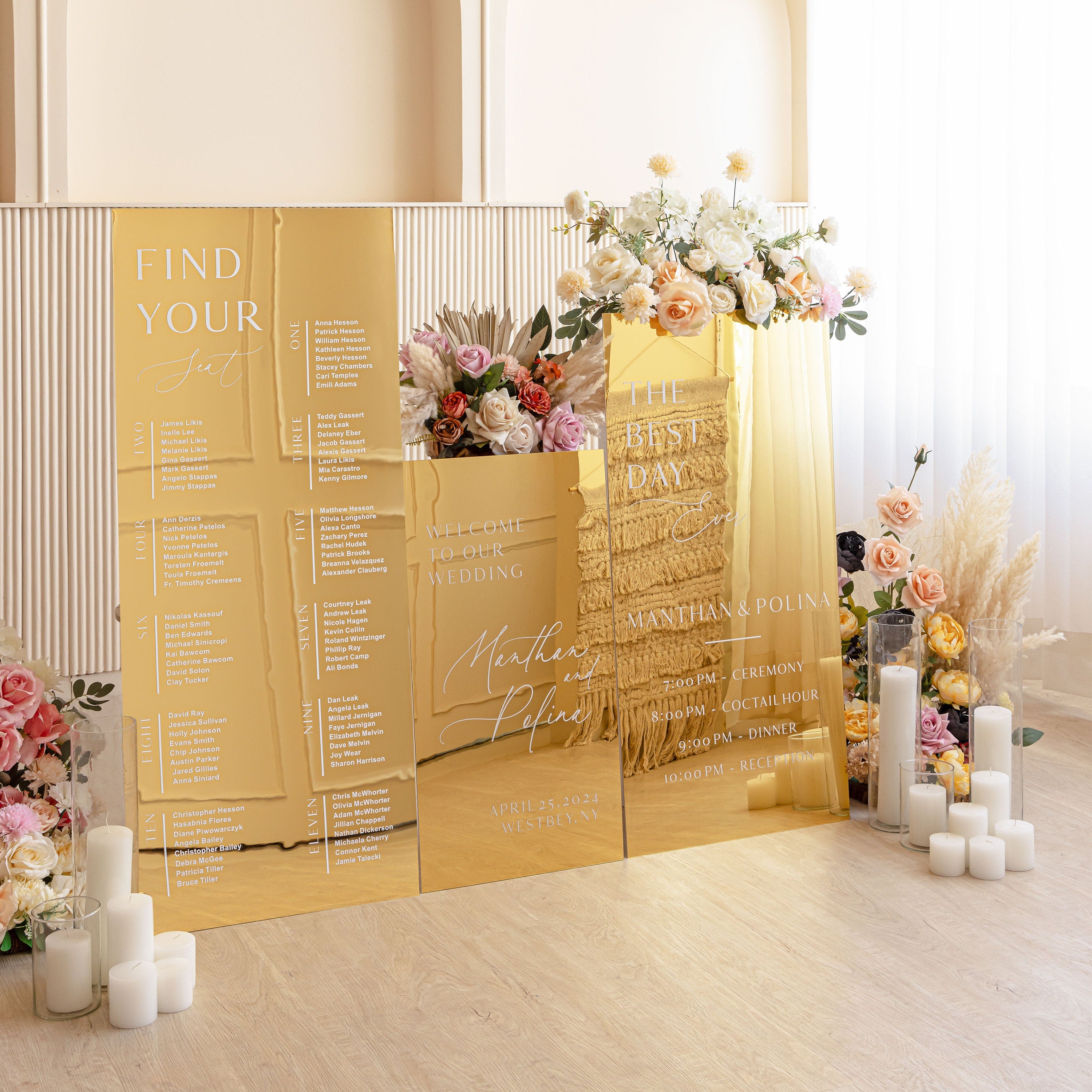 Wedding Signs Bundle - Set of Three