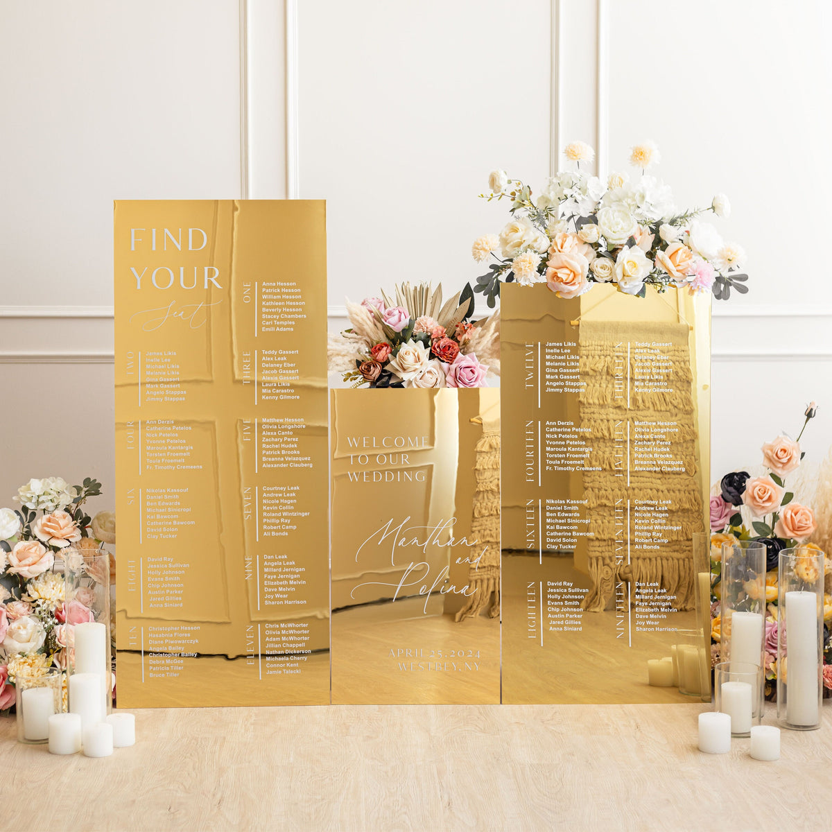 Wedding Bundle - Set of 3 Wedding Signs