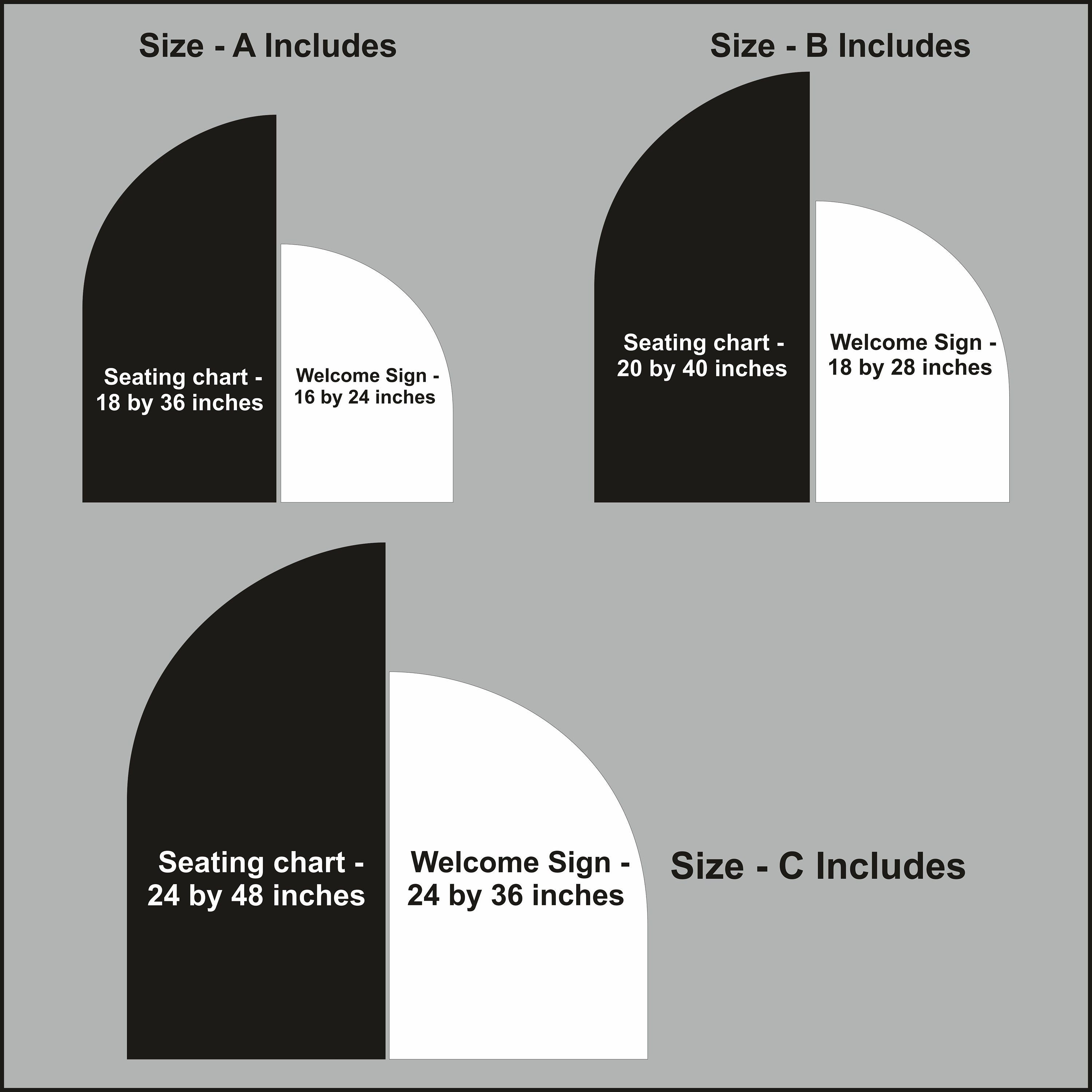 Wedding Signs Bundle - Set of 2