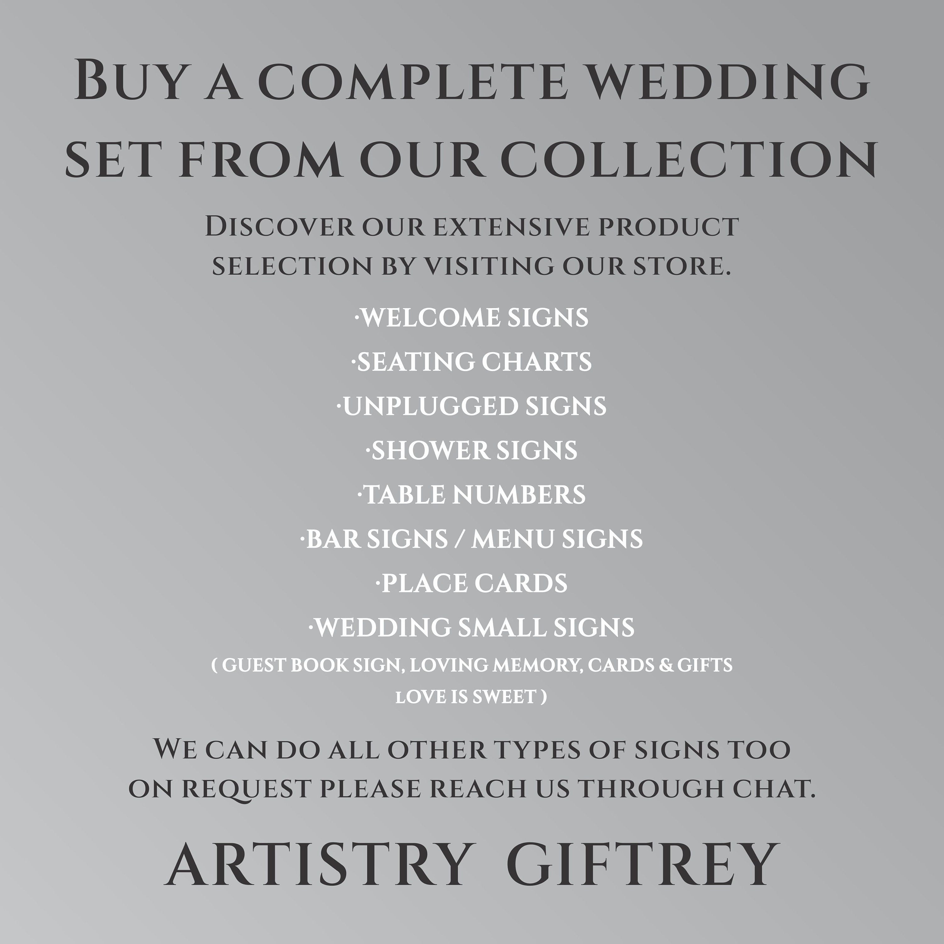 Wedding Signs Bundle