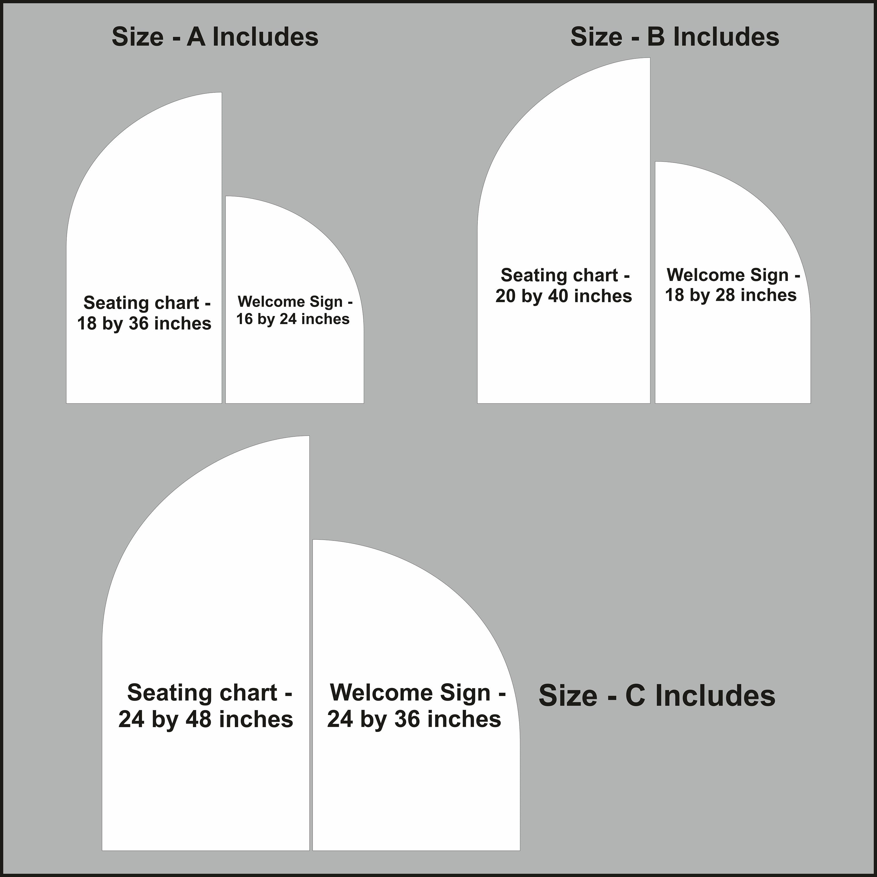 Wedding Signs Bundle - Set of 2